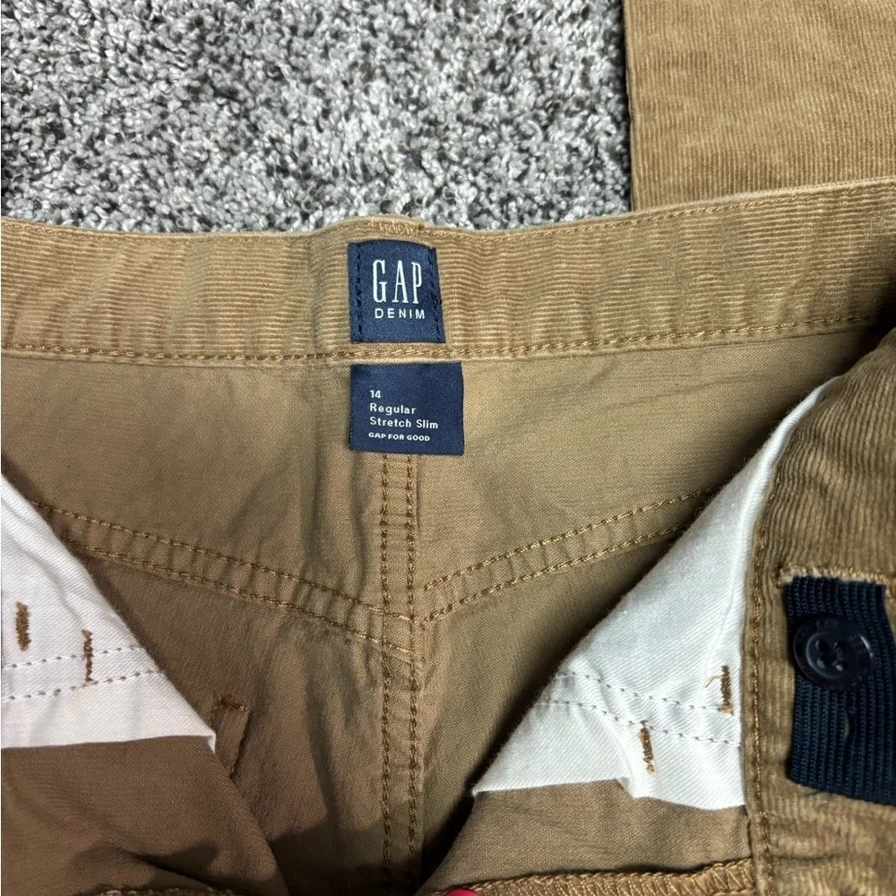 GAP Tan Corduroy Pants Classic Style